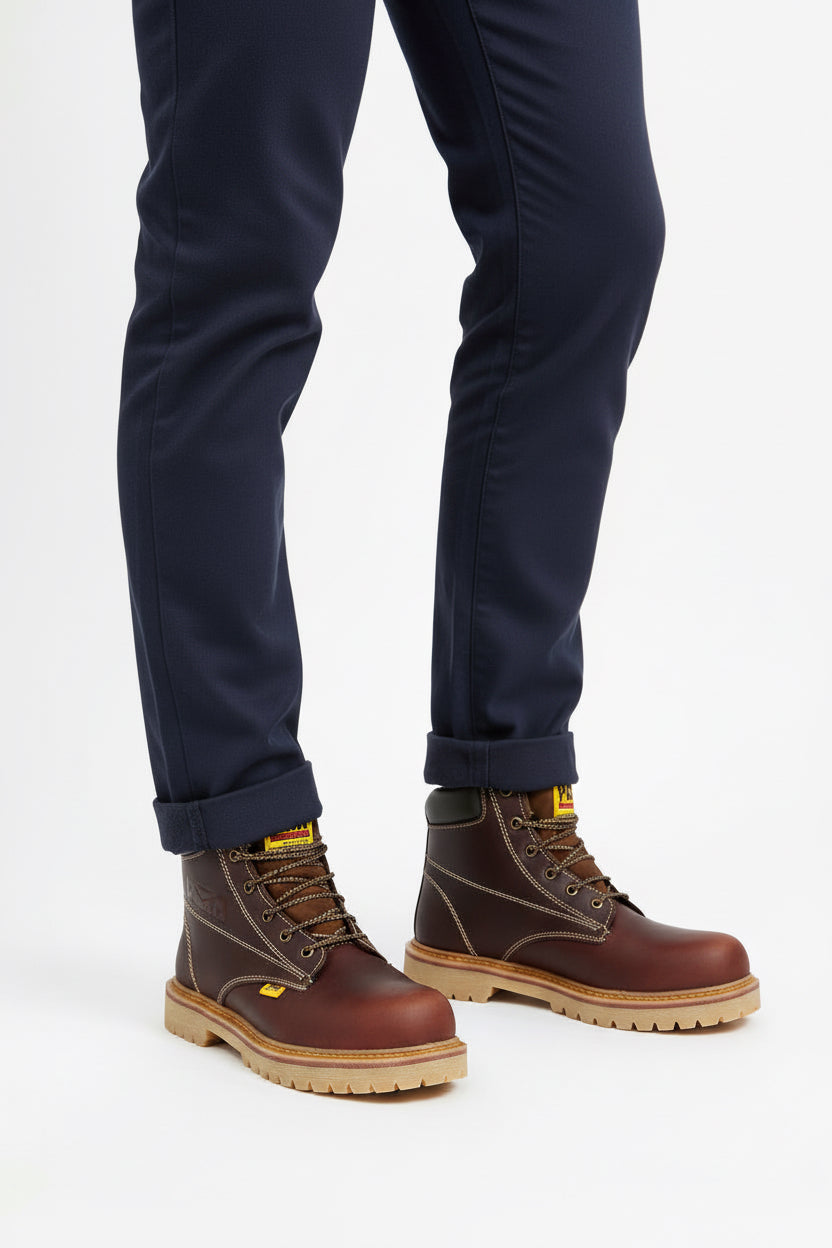 Bota Crazy/Roble Sin Casco