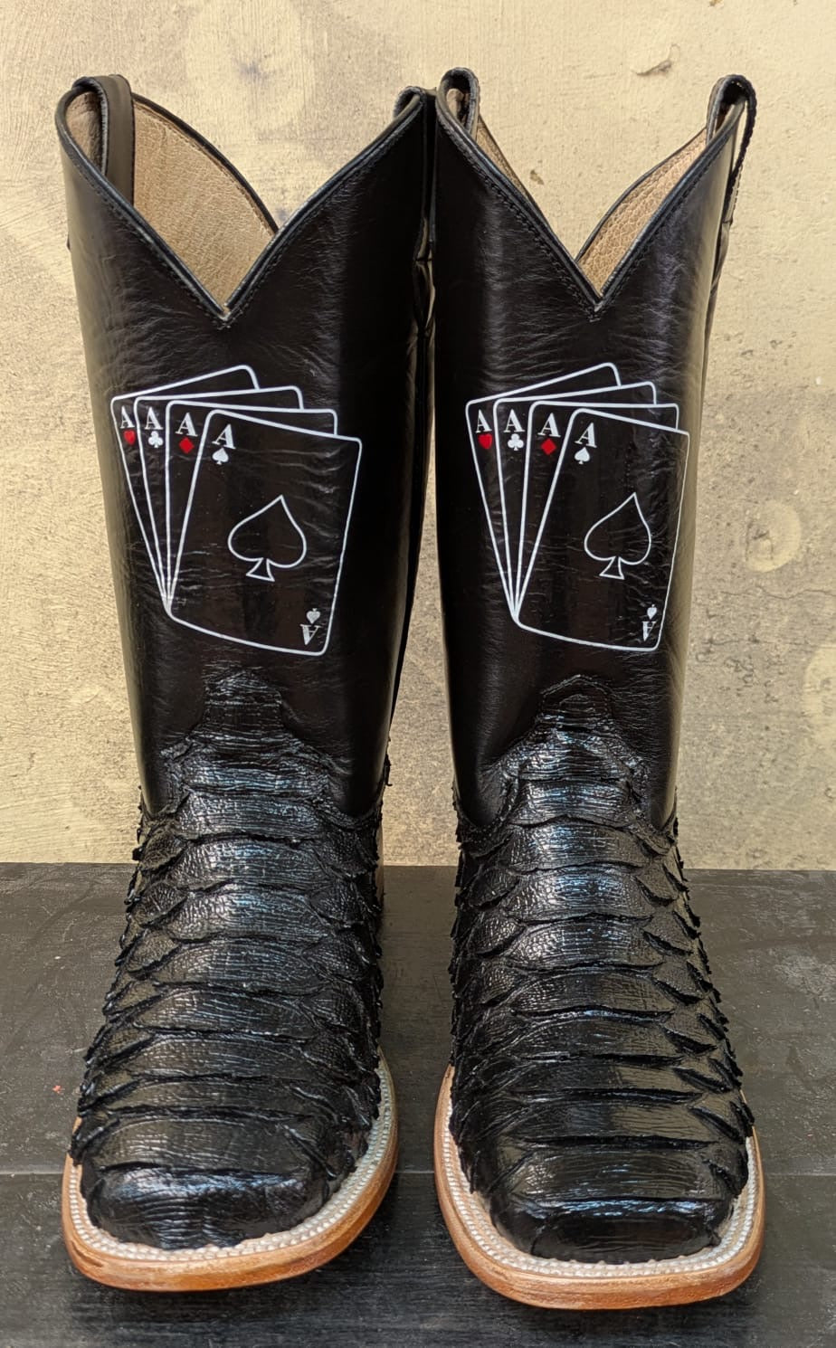 Bota Pitón As Negra