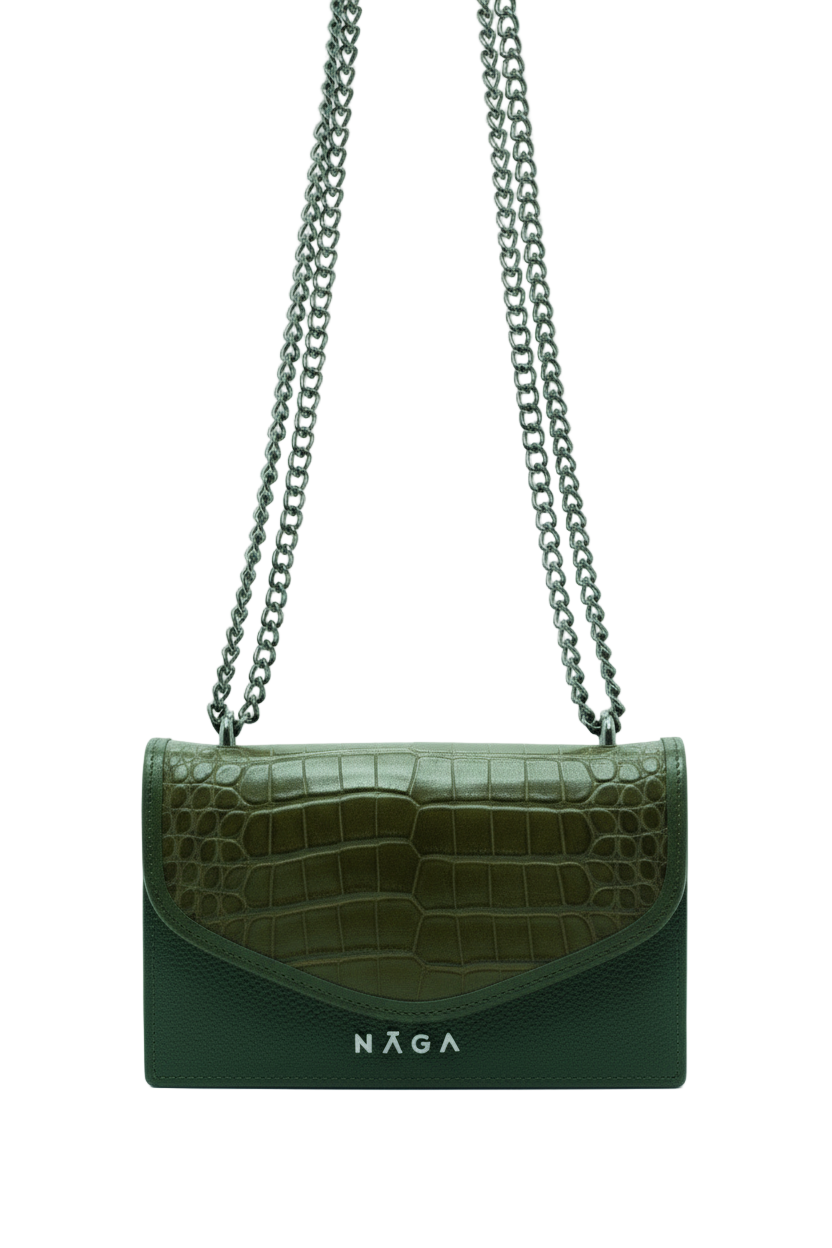 bolsa con cadena de Lagarto