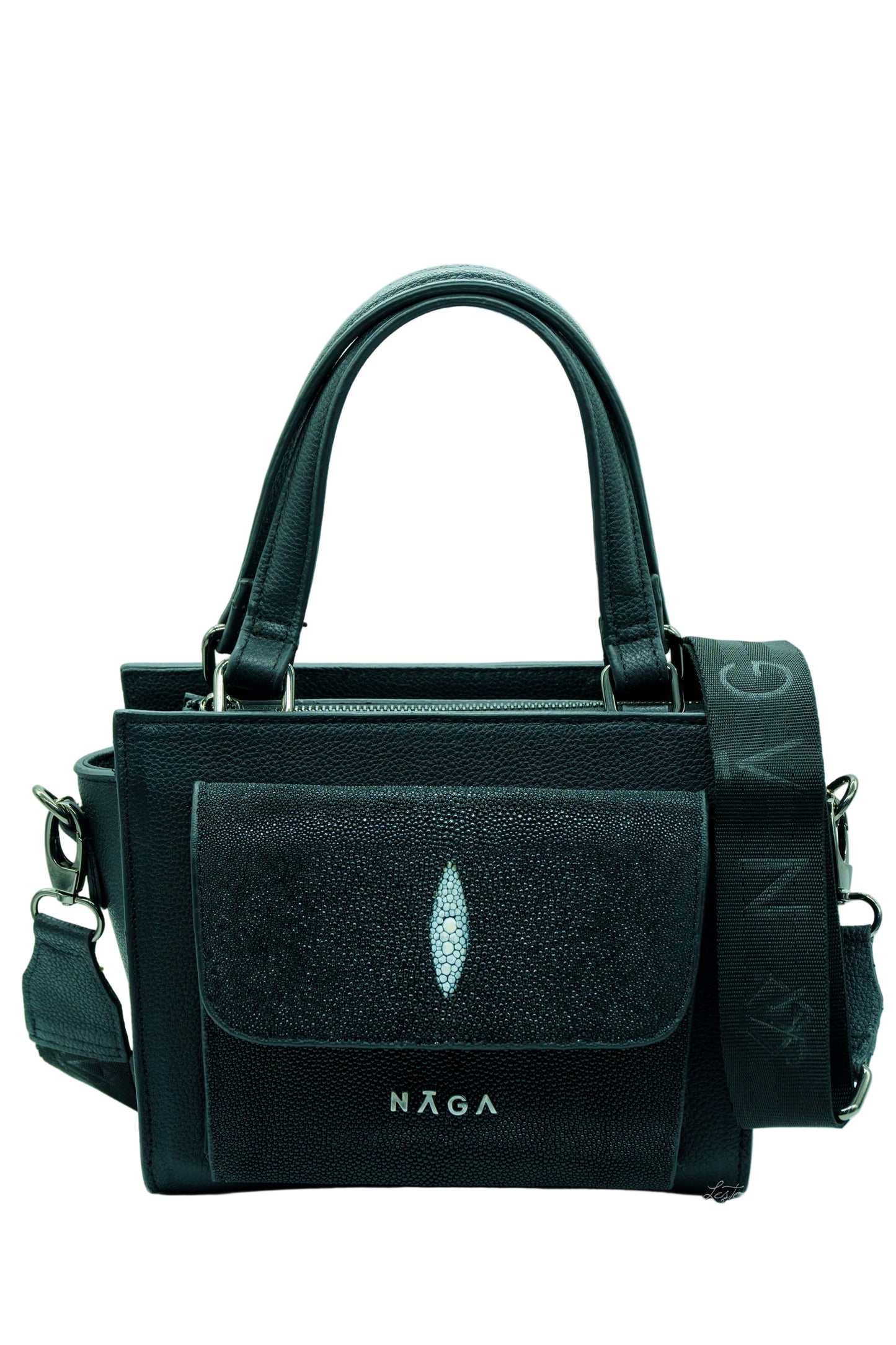 Bolso de Mano con detalles de Mantarraya