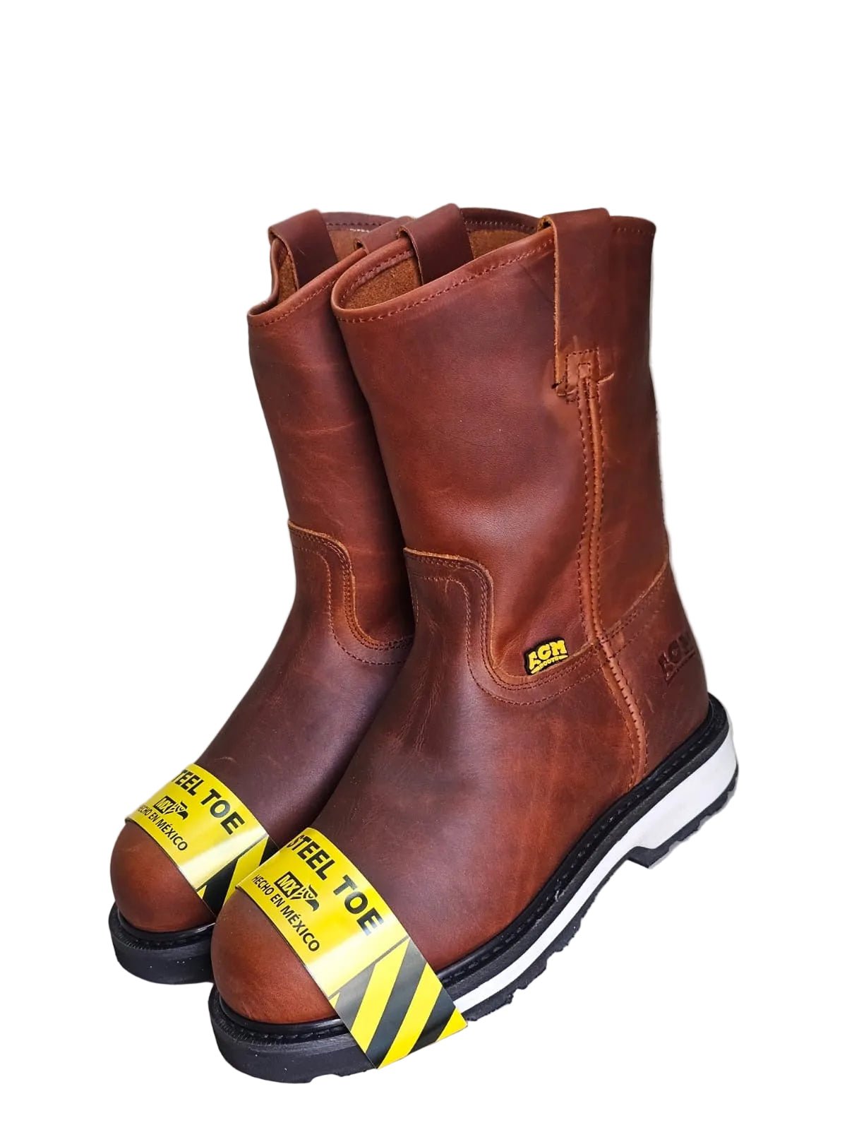 Bota con casco