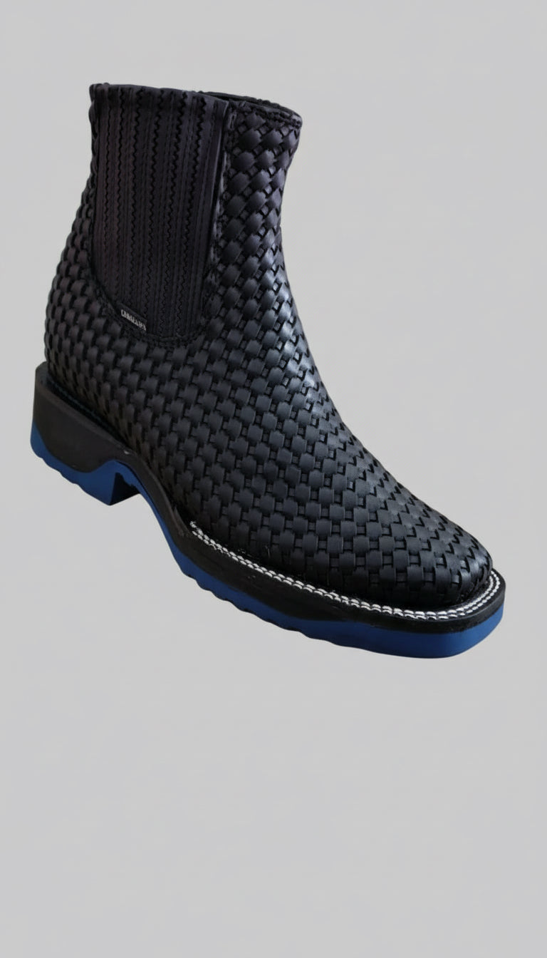 Petatillo Negro Suela Azul