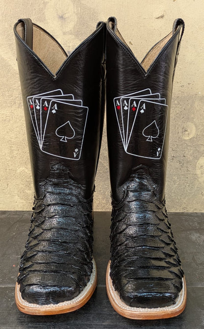 Bota Pitón As Negra