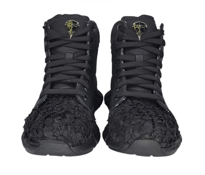 Mid Top Runner Negro Pescado