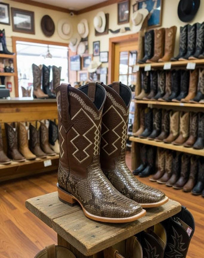 Bulldog Pitón Café Rústico