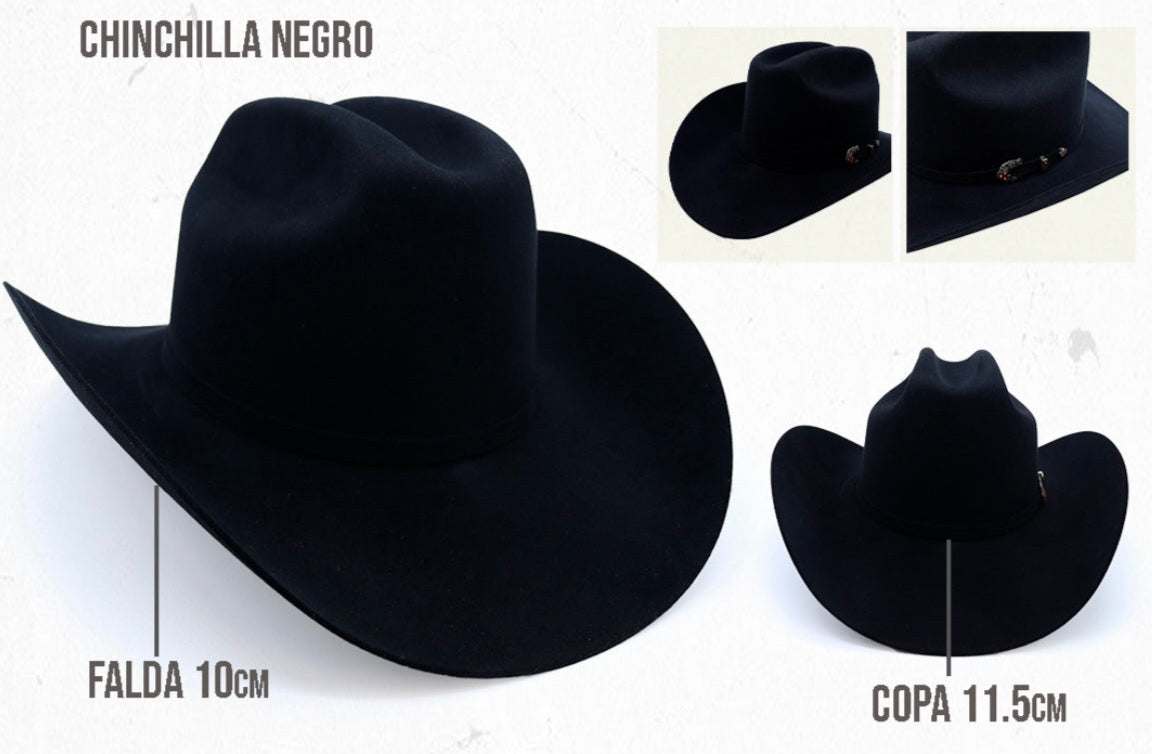 Tombstone 10,000X Patrón Chinchilla Negro