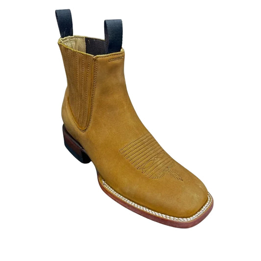 Botín vaquero Nubuck