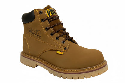 Bota Nobuck/Oro sin Casco