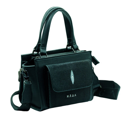 Bolso de Mano con detalles de Mantarraya