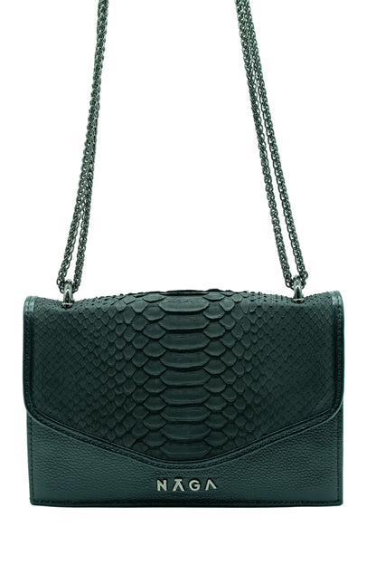 Bolsa de hombro de cadena de vibora