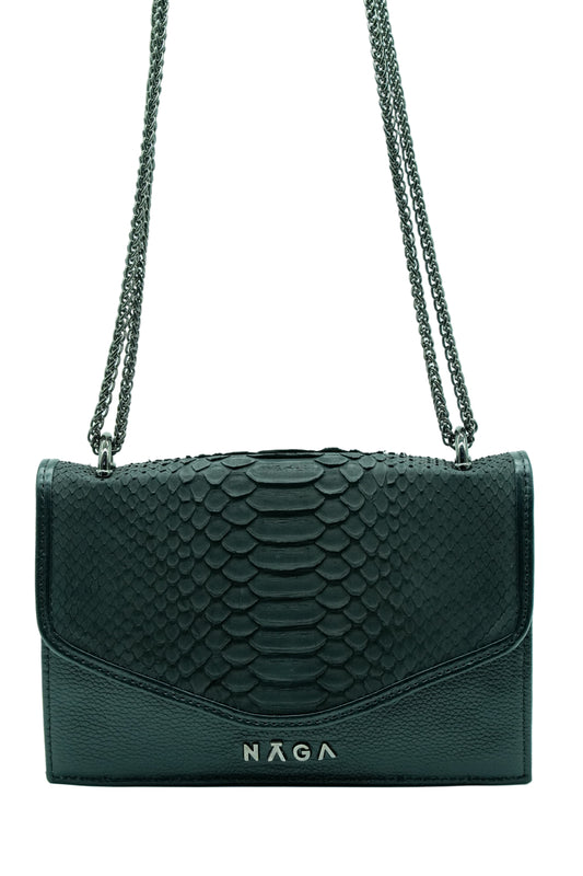 Bolsa de hombro de cadena de vibora