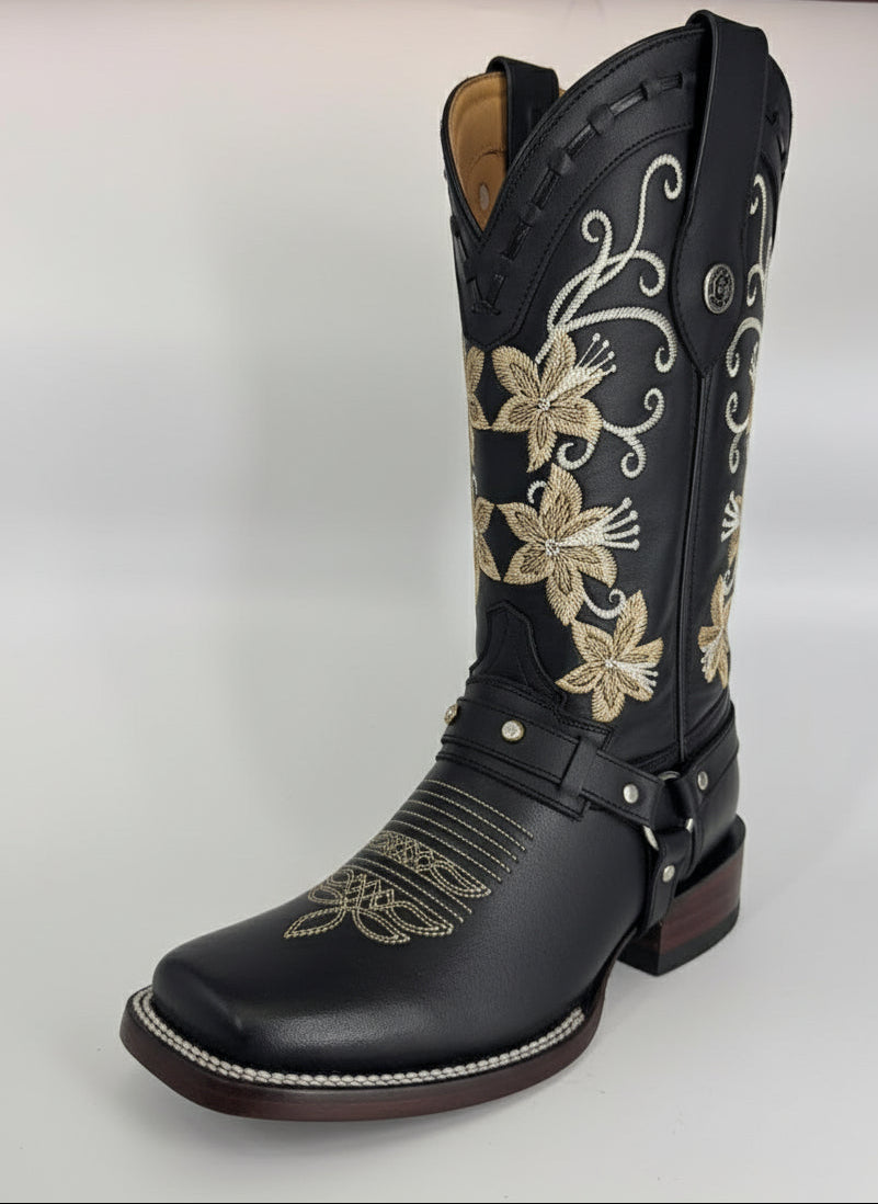 Bota Copete de Flores