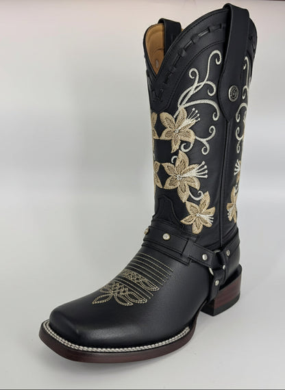 Bota Copete de Flores