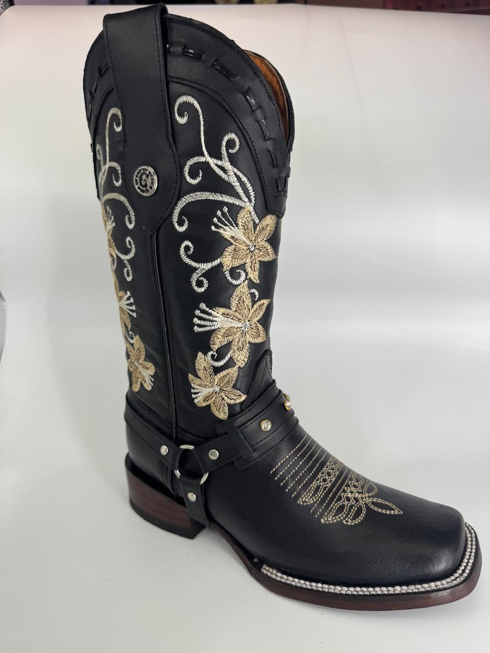 Bota Copete de Flores