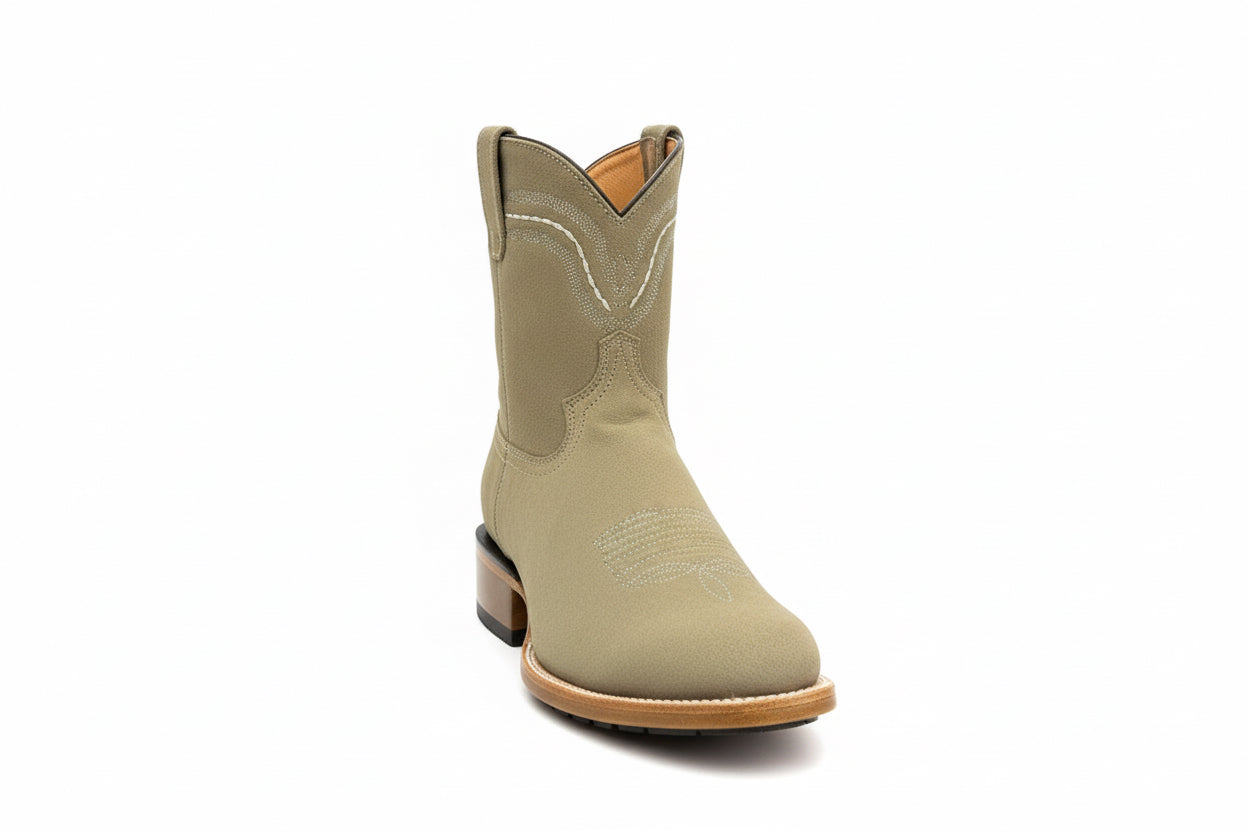 Botín Cañon Forjado Beige