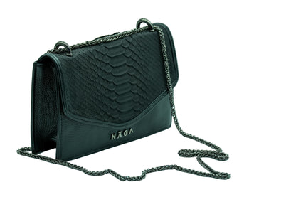 Bolsa de hombro de cadena de vibora